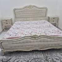 تخت خواب سرویس خواب تمام چوب راش