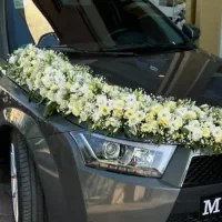 گل آرایی ماشین عروس فقط اقتصادی