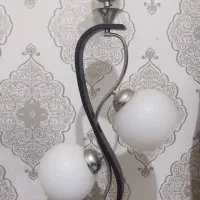 لوستر دو شاخه