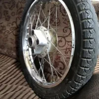 چرخ عقب و کاربراتور وچراغ خطر عقب وکوییل|قطعات یدکی و لوازم جانبی|کرمانشاه, |دیوار