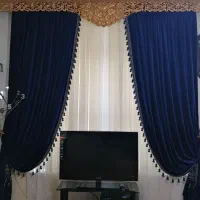 پرده جنس مخمل شانل