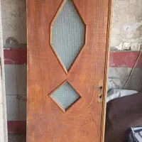 درب چوبی قدیمی بسیار سالم