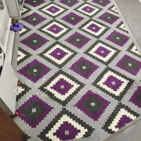 فرش طرح خشتی