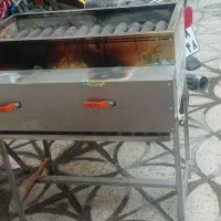 کباب پز گازی پایه دار سالم