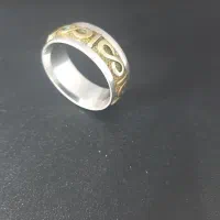 حلقه نقره مردانه