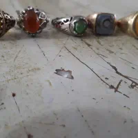 تعدادی انگشتر اس عتیقه بفروش میرسد|جواهرات|نیشابور, مازول|دیوار