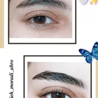 اصلاح تخصصی ابرو و صورت با بند و تیغ