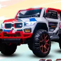 ماشین شارژی چهارموتوره بزرگ