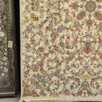 فرش۱۲متری/۱۲۰۰شانه جنس خوب/طلاکوب و پالت تبریز|فرش|میانه, |دیوار