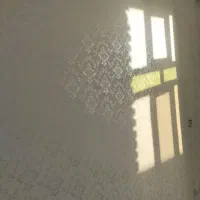 نقاشی ساختمان سفیدکاری طرح کاغذدیواری کناف دراهنی