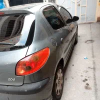 206 تیپ 5 93|خودرو سواری و وانت|تهران, استاد معین|دیوار