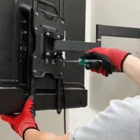 شلف پایه تلویزیون براکت ثابت و متحرک|تلویزیون و پروژکتور|قم, حنیف نژاد|دیوار