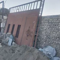 فروش درب سوله ای پا به نو به ابعاد ۳.۵در ۴ متر