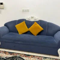 مبل هفت نفره و میزو صندلی چهار نفره