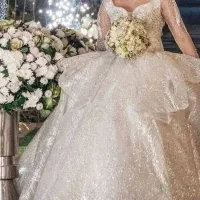 لباس عروس تمام کار شده|لباس|تهران, نیروی هوایی (پیروزی)|دیوار