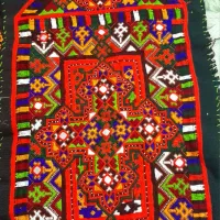 زیح تمام دست دوز|لباس|کهنوج, |دیوار