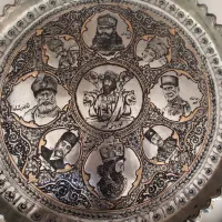 مجمع مسی قلمزنی شده هنر دست|کلکسیون و سرگرمی|ملایر, |دیوار