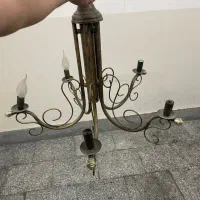 لوستر 5 شاخه فرفورژه