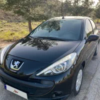 ۲۰۷مشکی ۱۴۰۲ سقف فلز