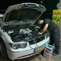 کمپرسور کولر پژو ۲۰۶ ۲۰۷ ال نود شارژ گاز با ضمانت