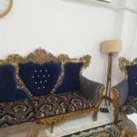 مبلمان سلطنتی7نفره تمیز|مبلمان خانگی و میز عسلی|تالش, هشتپر|دیوار