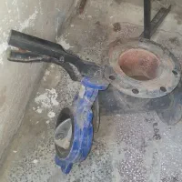 شیر اهرمی وسه راهی چدنی ۴اینچ