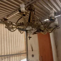 دو عدد لوستر فروشی