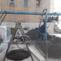 چاه.چاه کن. چاه کنی. حفاری دستیسلان