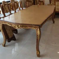 میز نهارخوری ۱۰ نفره کلاسیک|میز و صندلی غذاخوری|شیراز, معالیآباد|دیوار