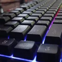 کیبورد گیمینگ kcr 7000b      نیمه مکانیکال