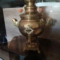 سماور برنجی ۳لیتری نو|سماور، چای‌ساز، قهوه‌ساز|مشهد, صیاد شیرازی|دیوار