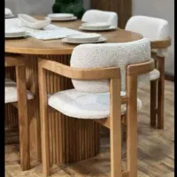 میز غذا خوری  راحتی ومنیمال