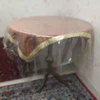 میز گرد چوبی درجه یک