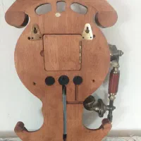 ساعت دیواری فانتزی تلفن دار|ساعت دیواری و تزئینی|سیاهکل, |دیوار