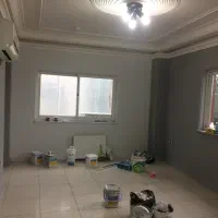 رنگ آمیزی و نقاشی ساختمان با دستگاه ایرلس|خدمات پیشه و مهارت|رشت, معلم|دیوار