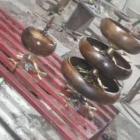 ظروف چوبی خراطی و cnc|ظروف سرو و پذیرایی|پاکدشت, پاکدشت (مامازند)|دیوار