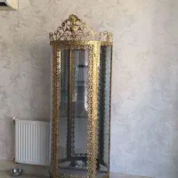 یک عدد بوفه بزرگ ۴طبقه برنزی|بوفه، ویترین، کنسول|ایلام, |دیوار