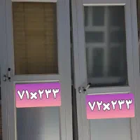 درب سرویس آلومینیوم سنگین خانگی در حدنو