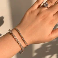 دستبند جواهری باگتی وارداتی(دستبندانگشترگردنبندست)