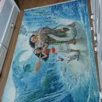 فرش کودک ۲متری  طرح موآنا
