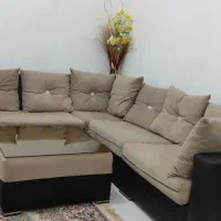 یک دست مبل راحتی بی وخیلی خوب|مبلمان خانگی و میز عسلی|نقده, |دیوار