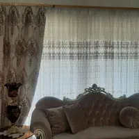 پرده تور و کتیبه طول ۶ متر عرض ۲ونیم