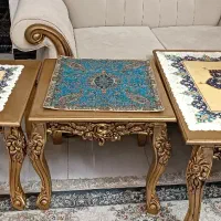 مبلمان ۱۰ نفره همراه ۳ عدد میز جلومبلی|مبلمان خانگی و میز عسلی|شاهرود, |دیوار