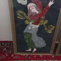 تابلوی تزیینی پولک دوزی