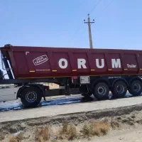 کشنده البرز تک با تریلی کمپرس ۳ محور