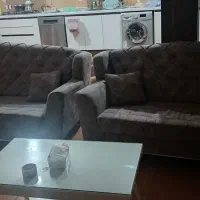 یک دست نهارخوری۶نفره و ی مبل۵نفره ست|میز و صندلی غذاخوری|ایلام, |دیوار