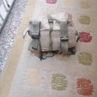 کیسه خواب به همراه کوله پشتی برزنتی