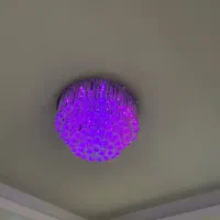 ۱عدد لوستر کریستالی ریموت دار|لوستر و چراغ آویز|تهران, نیاوران|دیوار