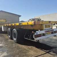 تریلی کفی گاری یدک کش دو محور چرخ ۲۴|خودرو سنگین|مشهد, رباط طرق|دیوار