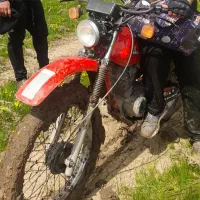 موتور تریل ایکسل  مدل ۷۶|موتورسیکلت|رودهن, |دیوار